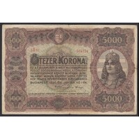 Magyarország,5000 korona 1920 F