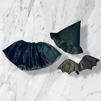 H&M kis boszorkány jelmez denevér szárnnyal 74/80