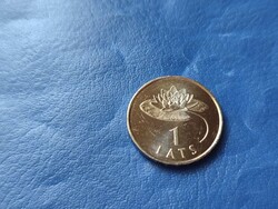 LETTORSZÁG 1 LATS 2008 VÍZI LILIOM TAVIRÓZSA! UNC! RITKA!