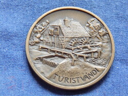 Tóth Sándor:: Szabolcs Szatmár Megyei Idegenforgami Hivatal - Túristvándi  - jelzett bronz érme