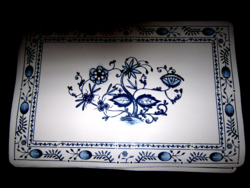 Retro hagymamintás tányér alátét 30 x 45 cm 7 db