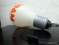 Osram Izzóformájú reklám lámpa a nyolcvanas évekből .