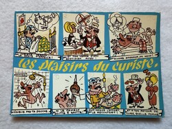 Old humorous postcard -5.