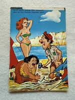 Old humorous postcard -5.