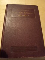 Radó Antal Idegen szavak szótára