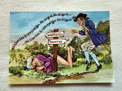 Old humorous postcard -5.