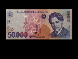50 000 LEI (Cincizeci mii) ROMÁNIA - (1996-2000)