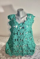 Kézzel horgolt blúz, felső 42-44