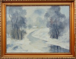 Gy. Riba János : Téli Tarna