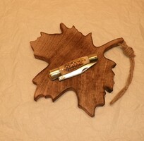 Régi maskara bicska, Rostfrei. Megújulva! Gyűjteményből. Kés, bicska, tőr, borotva.