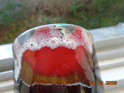 Mid Century VALLAURIS Écum de mer (=tengerhab) kerámia kupa