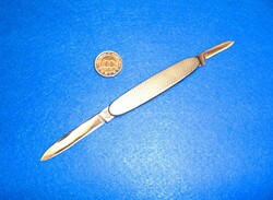 Bálna beütős német bicska, gyűjteményből. Kés, bicska, tőr, borotva.