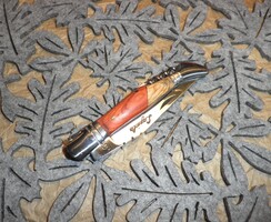 LAGUIOLE bicska, gyűjteményből. Kés, bicska, tőr, borotva.