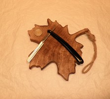 Régi borotva, BAURMANN, SOLINGEN, gyűjteményből. Kés, bicska, tőr, borotva.