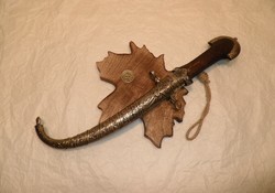 JAMBIYA , gyűjteményből. Kés, bicska, tőr, borotva.