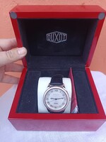 Duxot 925 ös ezüst, automata óra Eta2824-2 werk, doboz, kártya.