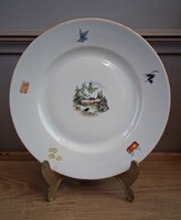 Zsolnay mesemintás tányér: Hófehérke