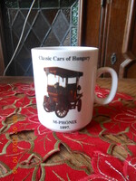 Zsolnay Oldtimer autós bögre