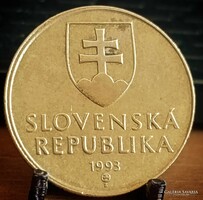 Szlovákia 1 korona 1993 A01A1