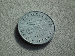 Németország, horogkeresztes birodalmi 10 Pfennig (Reichspfennig), 1942 A