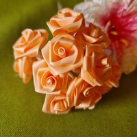 Wedding mcs33 - bouquet of roses, bush cream 20x80mm - orange