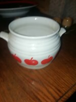 Gránit cukor tartó almás.Akció Aukció több száz termék vegye vigye