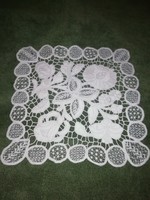 Kalocsai fehér riselt terítő 20 cm x 20 cm 20.