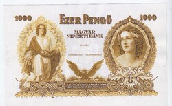 Magyarország 1000 pengő TERVEZET REPLIKA