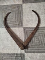 Régi fém szerszám, körző , jelőlö , kézi munka