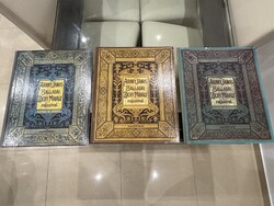Arany János Balladái Zichy Mihály Rajzaival. 3db egyben .