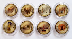 2010 Egyiptom 1 Pound "Treasures of the Pharaohs" 8db