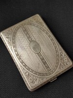 Régi szép Ezüst cigerettatárca