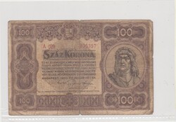 Magyarország 100 korona 1920 FA