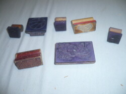 Kékfestő nyomódúc 7db