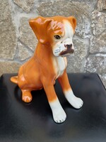 Porcelán boxer kutya