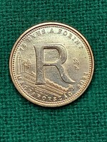 5 Forint 2021 ! 75 Éves A  FORINT -    R ! Verdefényes! Forgalomban Nem Volt !
