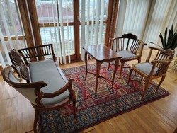 Szecessziós bútorkülönlegesség - 4 db-os kisasszony garnitúra