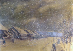 Gábor Jenő (1893 - 1968)  HAVAZIK 1954