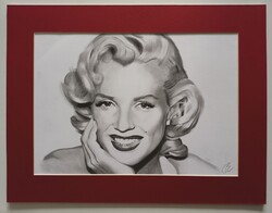 Marilyn Monroe rajz