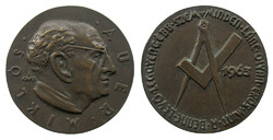 Csúcs Ferenc: Auer Miklós szabadkőműves érem /1963/