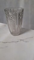 Ólom kristály öblös váza