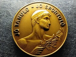 Nehézipari Műszaki Egyetem Miskolc emlékérem bronz