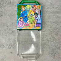 Retro mesekockák zöld dobozban, Hamupipőke, 101 Kiskutya, Piroska és a farkas, Hófehérke