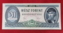 1980 évi 20 Forintos. UNC