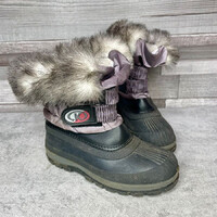 Kimberfeel Lord szőrmés gyerek hótaposó cipő 33-34