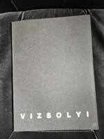 Vizsolyi János 1995/szobrász művész katalógusa.