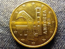 Andorra Joan-Enric Vives i Sicília (2003-0) 50 Euro Cent 2021