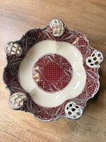 Rosenthal moliere purple patterned centerpiece