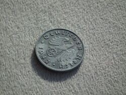 Németország, horogkeresztes birodalmi 1 Pfennig (Reichspfennig), 1942 A