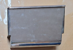 Retró Helyi Érdekű Vasút (HÉV) fém szemetes tároló, fém kuka